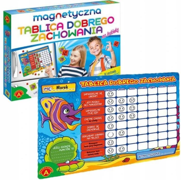 

Magnetyczna Tablica Dobrego Zachowania Alexander