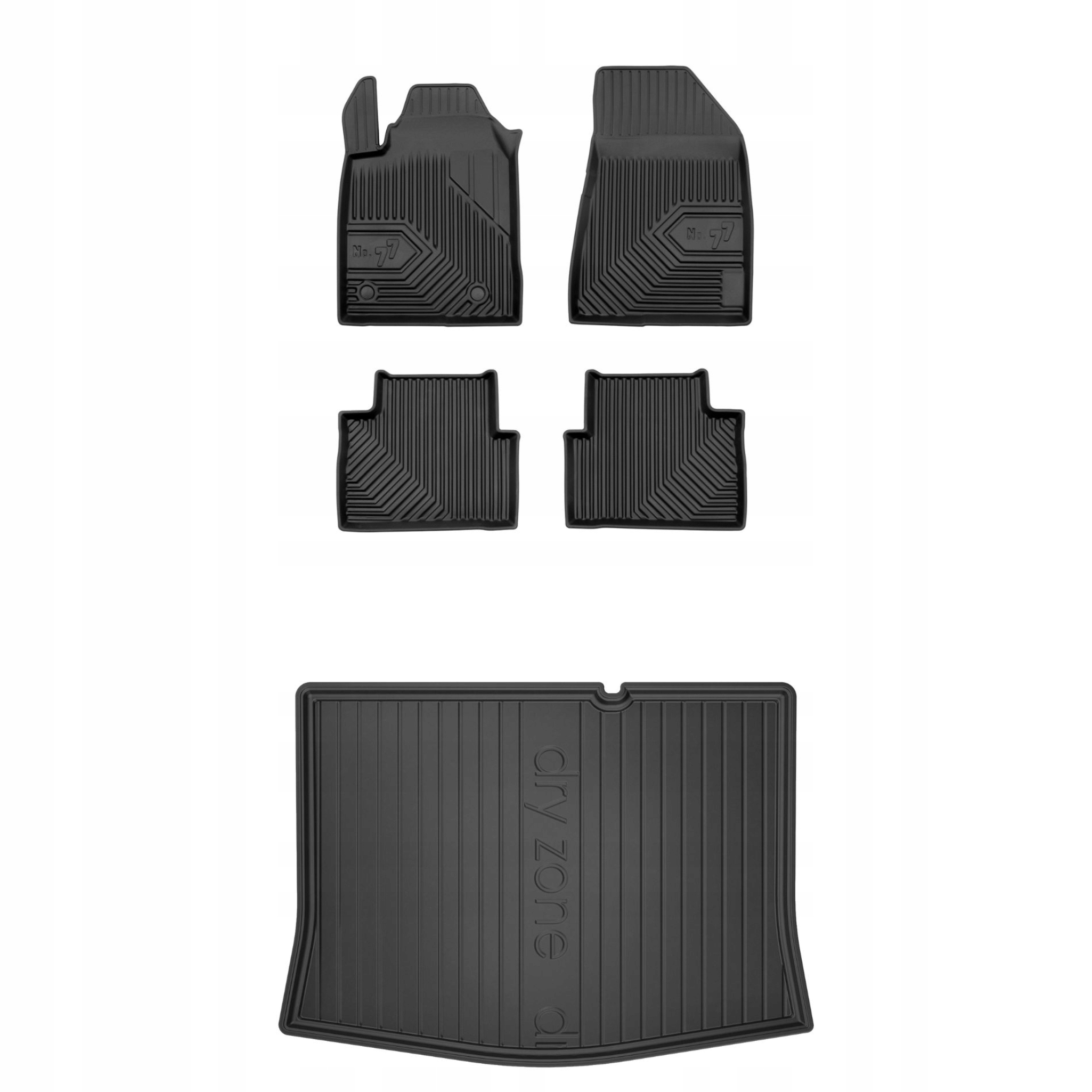 Sada gumových koberců a rohožek pro Alfa Romeo Giulietta