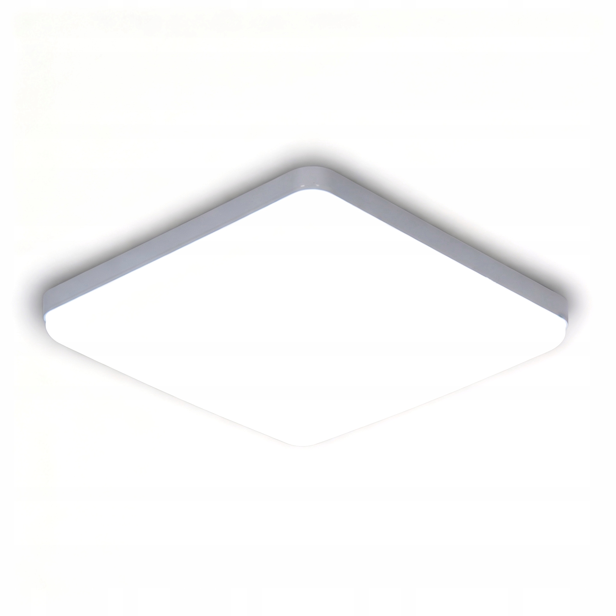 LAMPA ŁAZIENKOWA SUFITOWA PLAFON LED BIAŁA NOWOCZESNA 6500K IP44 36W