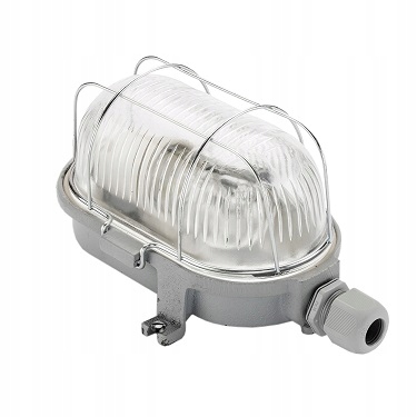 Kanálová lampa Loft malá ovál, litinová, Výrobce!