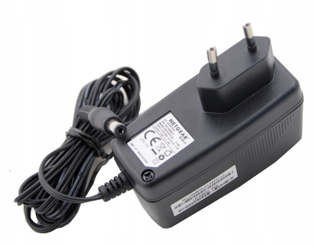Zasilacz Netgear 12V 1000mA 1A 12W router modem dekoder TV 5.5/2.1