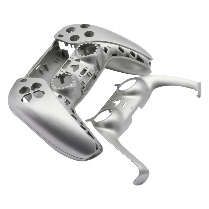 Pouzdro padu PS5 DualSense 5 Metalické stříbrné