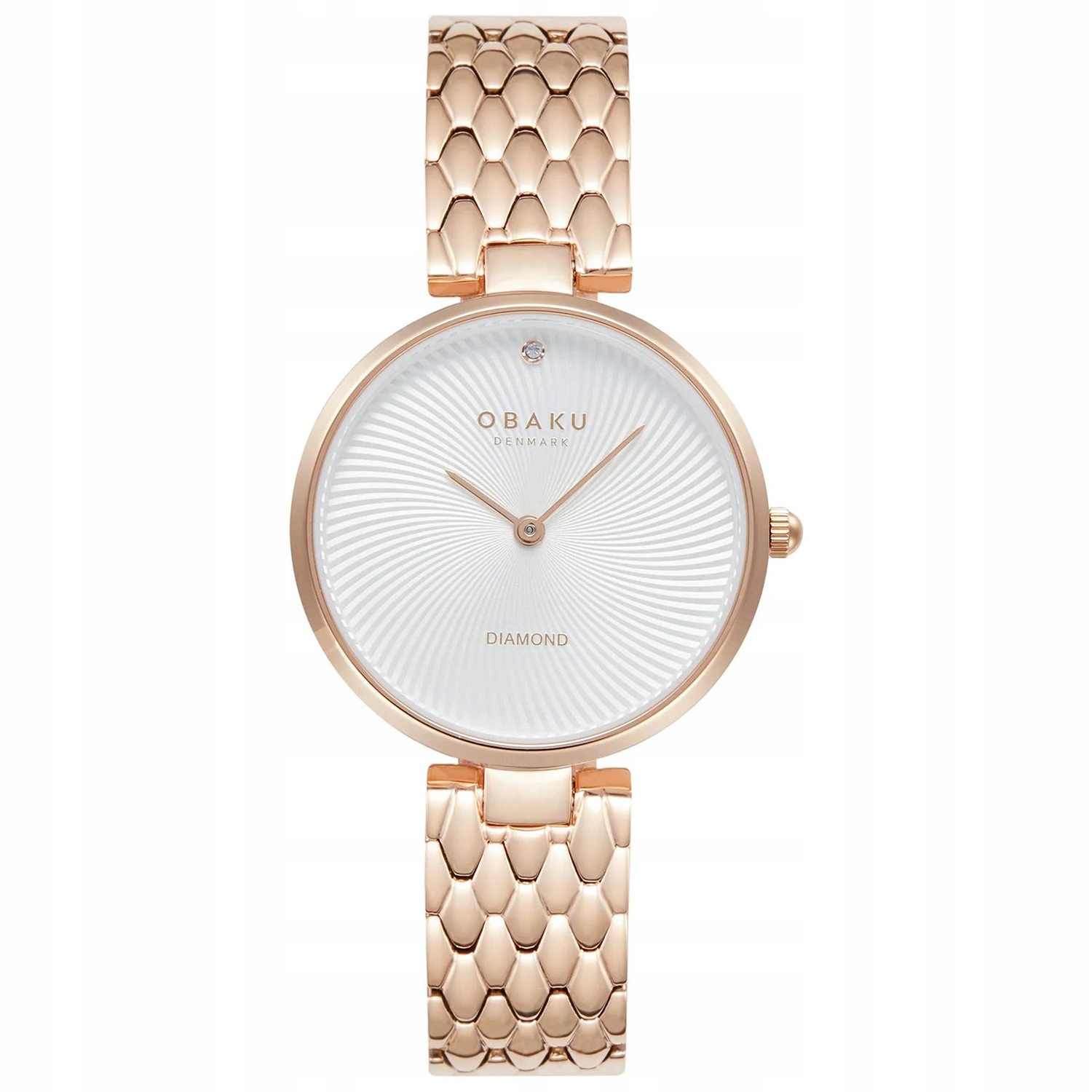 Dámské hodinky Obaku Denmark V256LXVISV růžové zlato