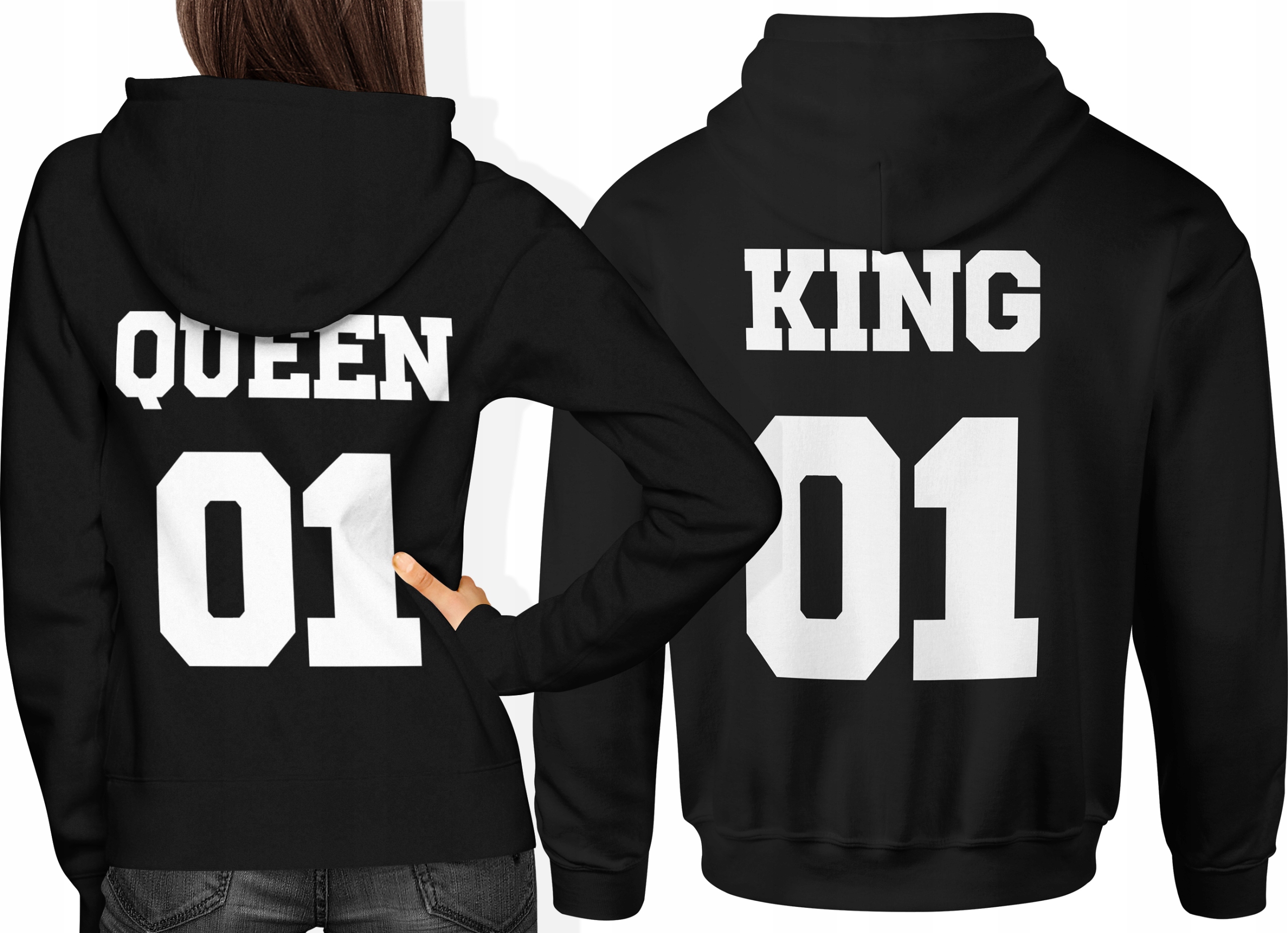 

Zestaw Bluz Dla Par King Queen Bluzy Pary
