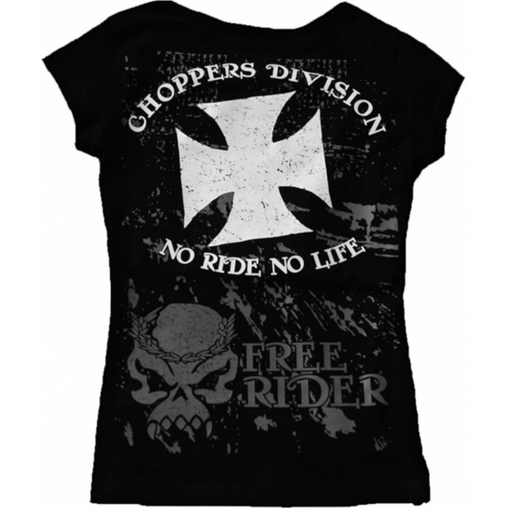 KOSZULKA BLUZKA DAMSKA CHOPPER MOTOCYKLOWA r XL Producent inny