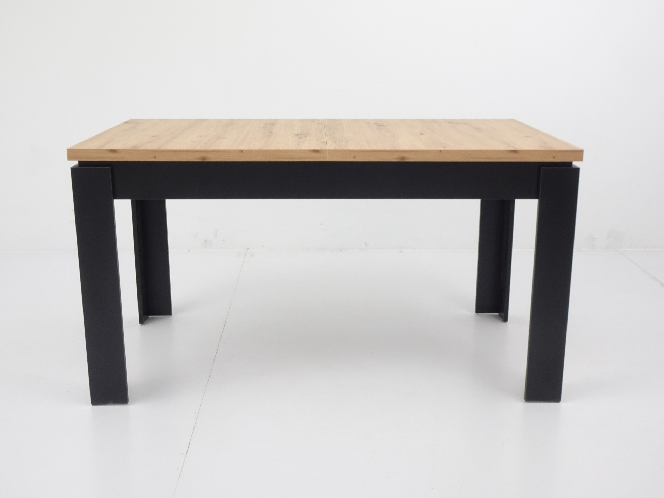 80x140/180cm STÓŁ rozkładany solidny LAMINAT Kształt blatu prostokątny