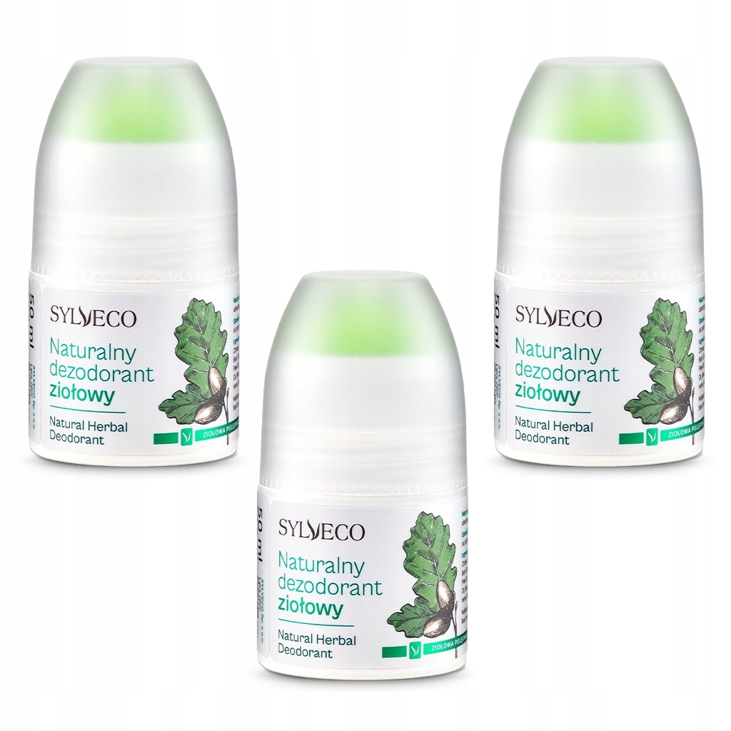Sylveco Přírodní bylinný deodorant 3x50 ml (2+1)
