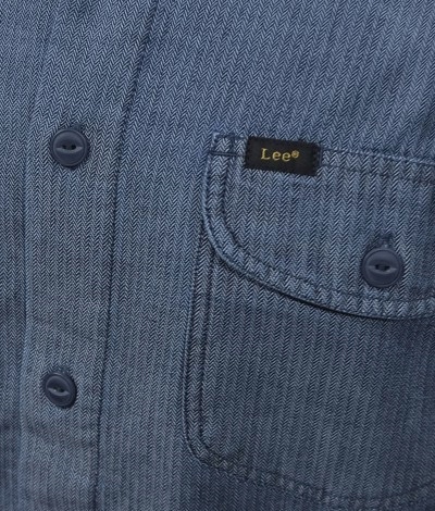 LEE KOSZULA RELAXED FIT worker dark navy M/L Marka Lee