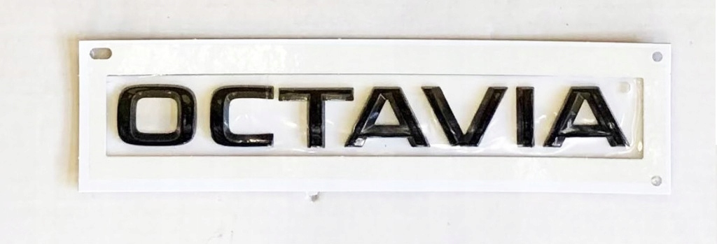 

Emblemat Czarny Skoda Octavia Znaczek Logo Na Tył
