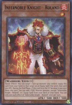 

Yu-Gi-Oh! Tcg: Infernoble Knight Roland (amde)