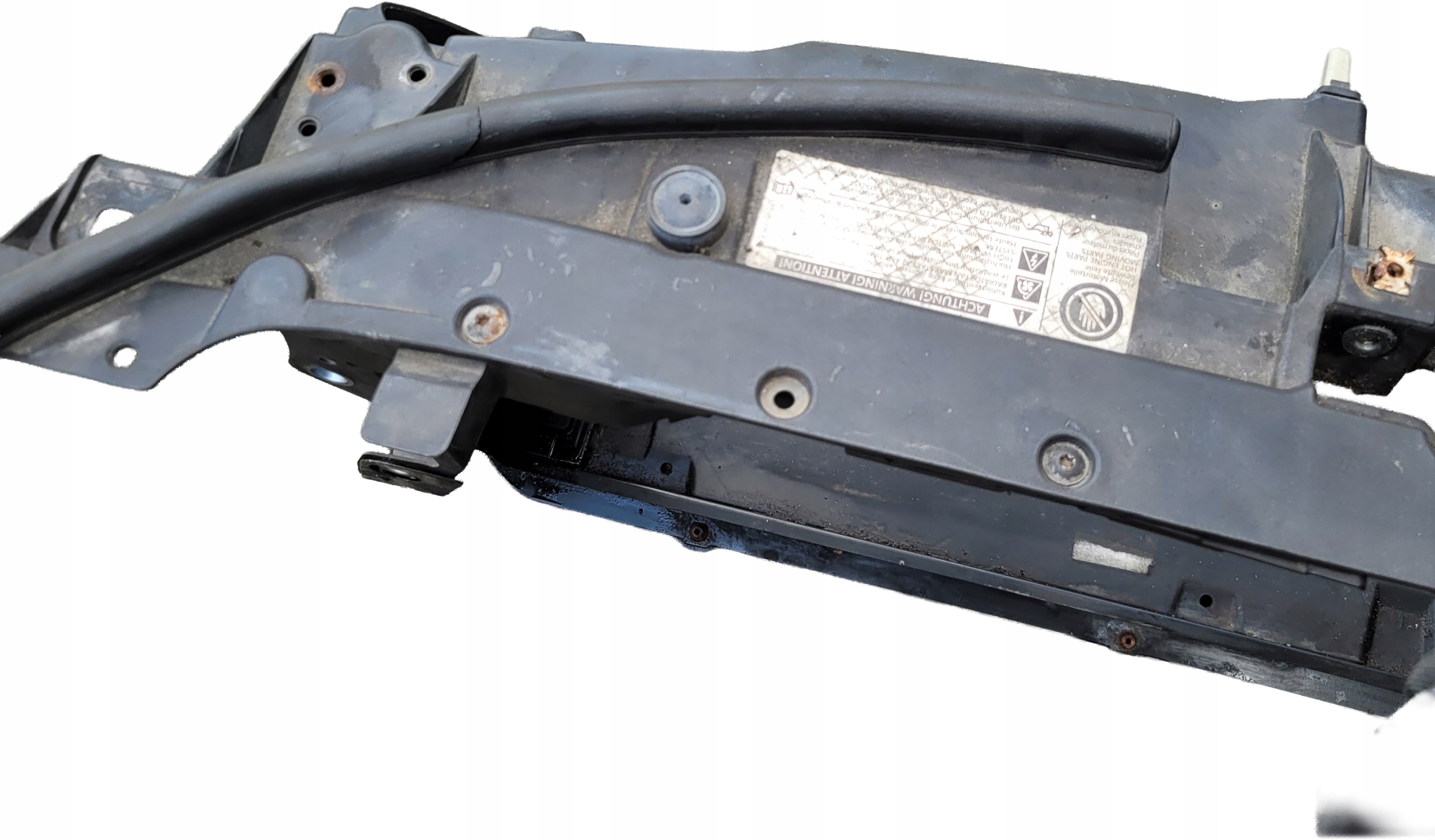 VW PHAETON II LIFT 3.0 TDI support panel for radiators pillar iron ACC 10-16R