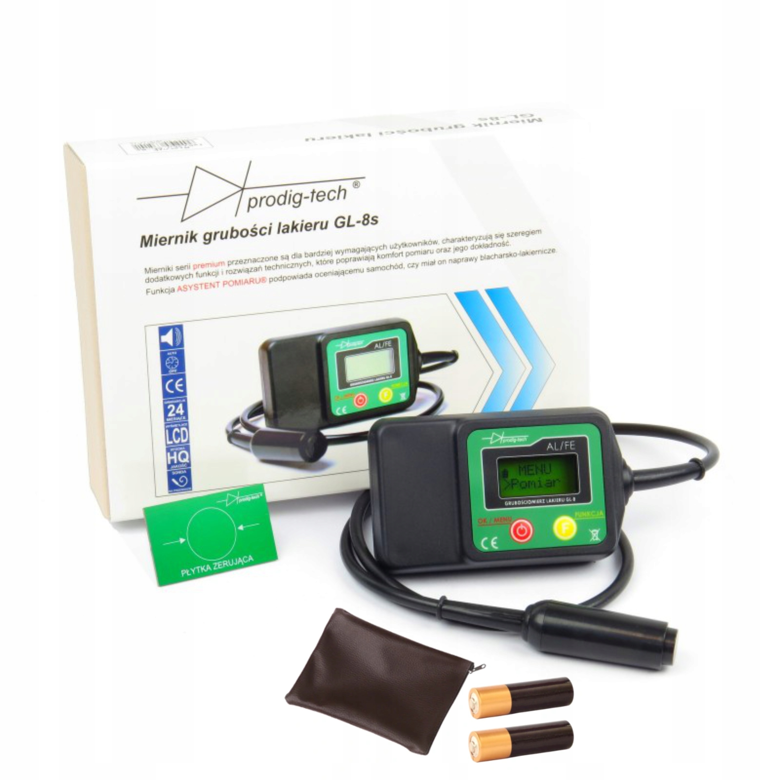 Вимірювач товщини покриття GL-8S + BAT