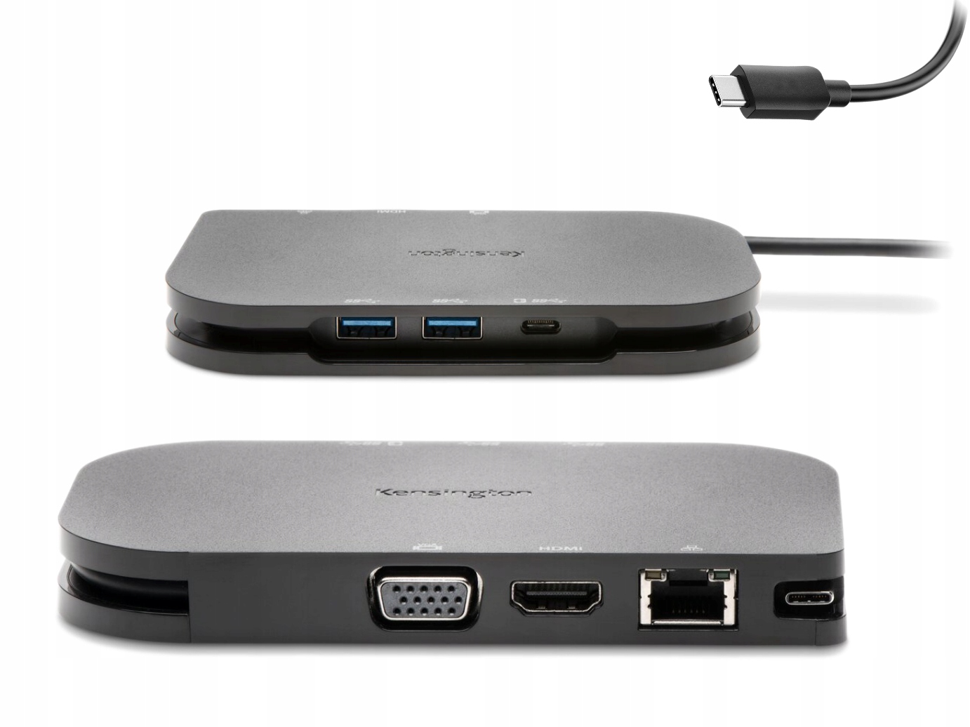 Hub USB Kensington USB-C Travel Hub 6 portów