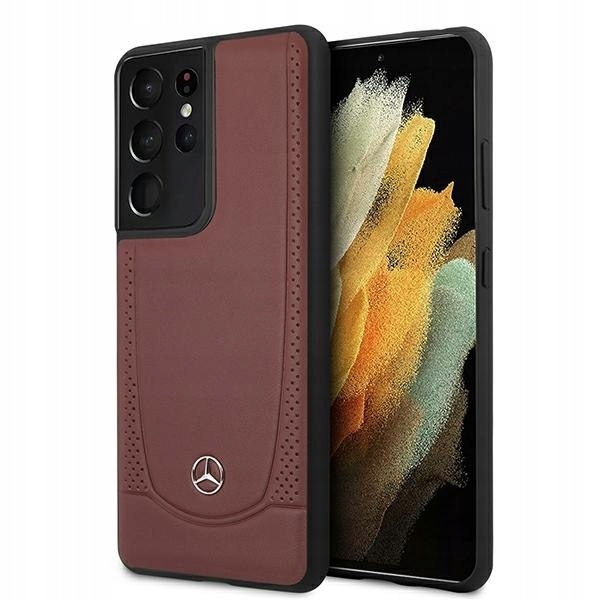 

Etui Mercedes Samsung Galaxy S21 Ultra czerwony