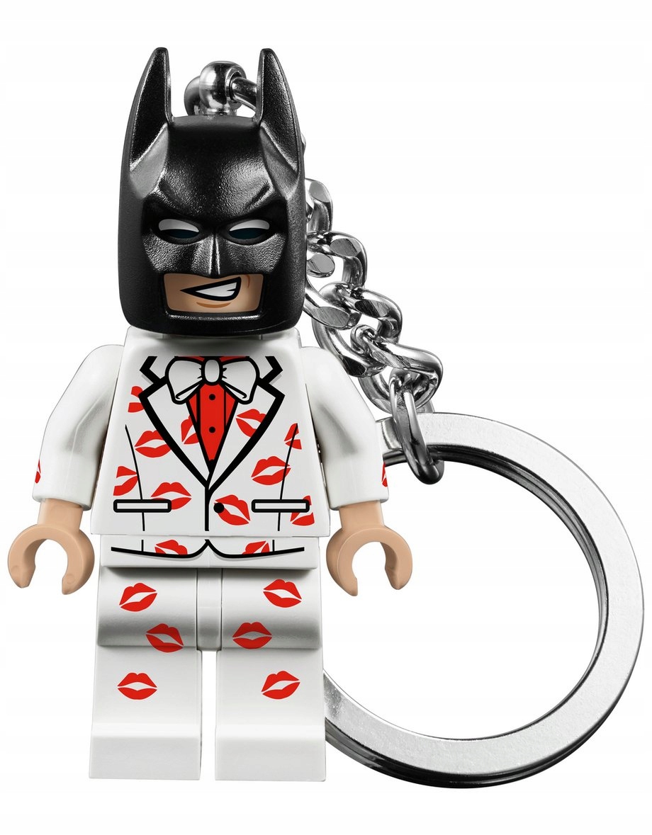 Přívěsek Na Klíče Lego Batman Movie Kiss Kiss Batman 5004928 Nový Polybag Unikát