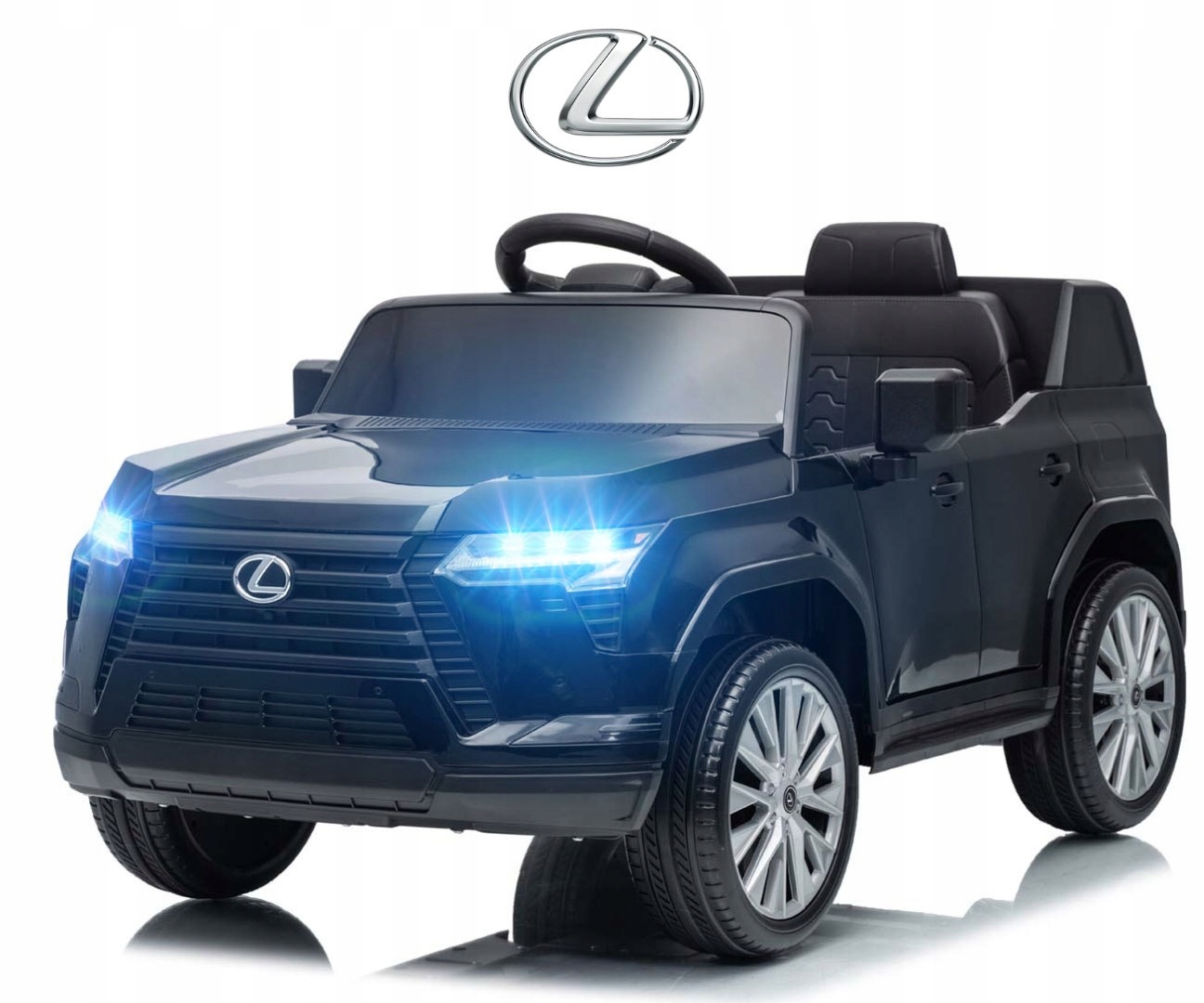 Auto Na Akumulator Lexus GX550 Czarny Samochód Dla Dzieci 3+ Milly Mally
