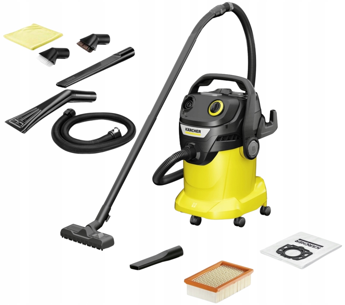 Odkurzacz uniwersalny Karcher Kwd 5 V-25/5/22 Na sucho i mokro Akcesoria