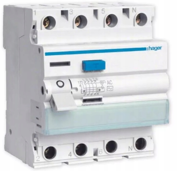 Wyłącznik różnicowoprądowy Hager 4P 40A Ac CDC440J