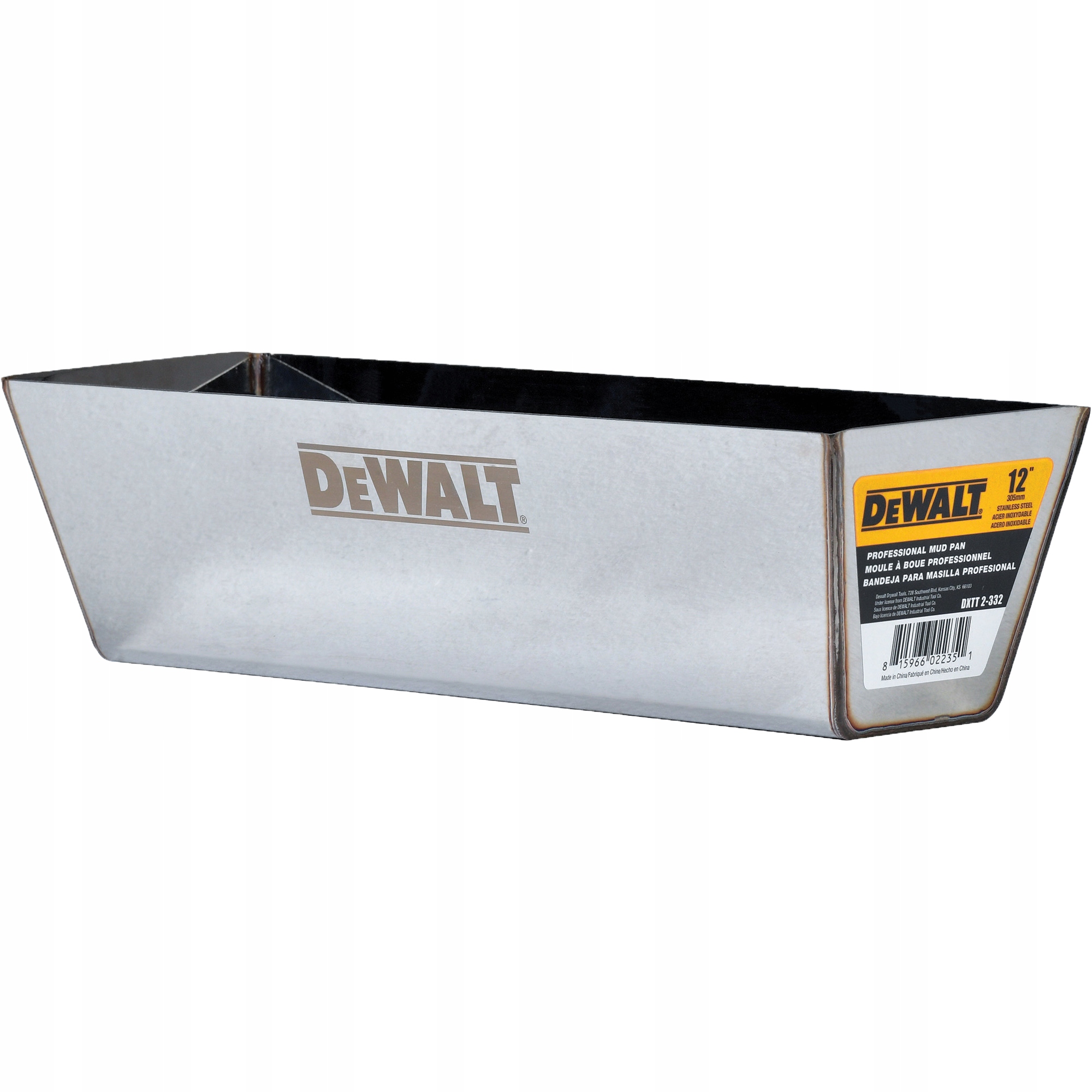 DeWALT Kuweta Do Szpachlowania Gładkie Brzegi 12''