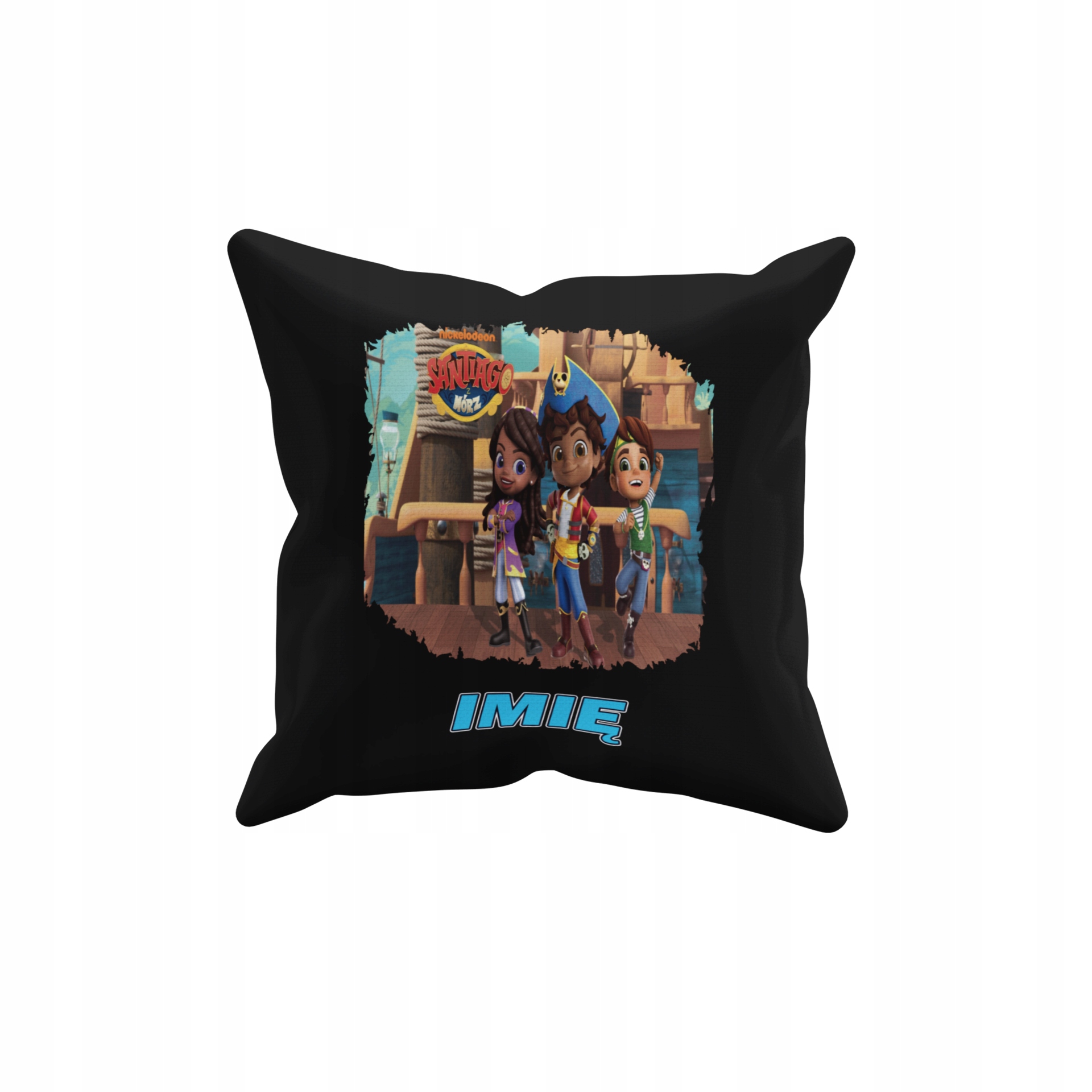 POSZEWKA NA PODUSZKĘ JAŚKA DO PRZEDSZKOLA SANTIAGO + IMIĘ GRATIS Waga produktu z opakowaniem jednostkowym 0.5 kg