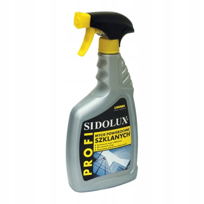 Levně 4X Sidolux, Profi Prostředek na mytí skleněných povrchů, 750 ml