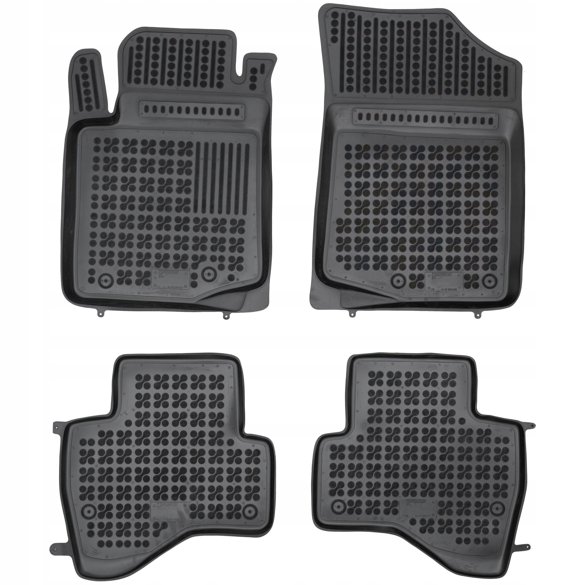 Dywaniki gumowe Toyota Aygo II 2014-2021