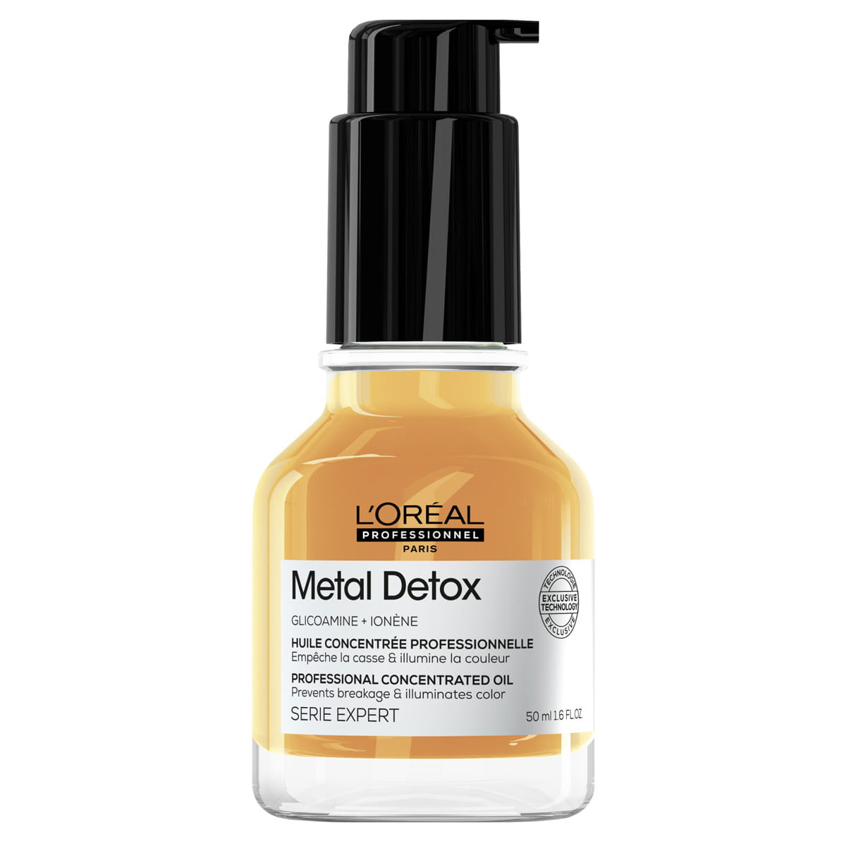 L'Oréal Professionnel Metal Detox olej na vlasy s termoochranou 50 ml