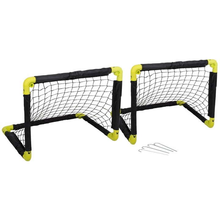 2 x Mini Bramka Składana Piłkarska Do Piłki Nożnej Dla Dzieci 55x44 Dunlop