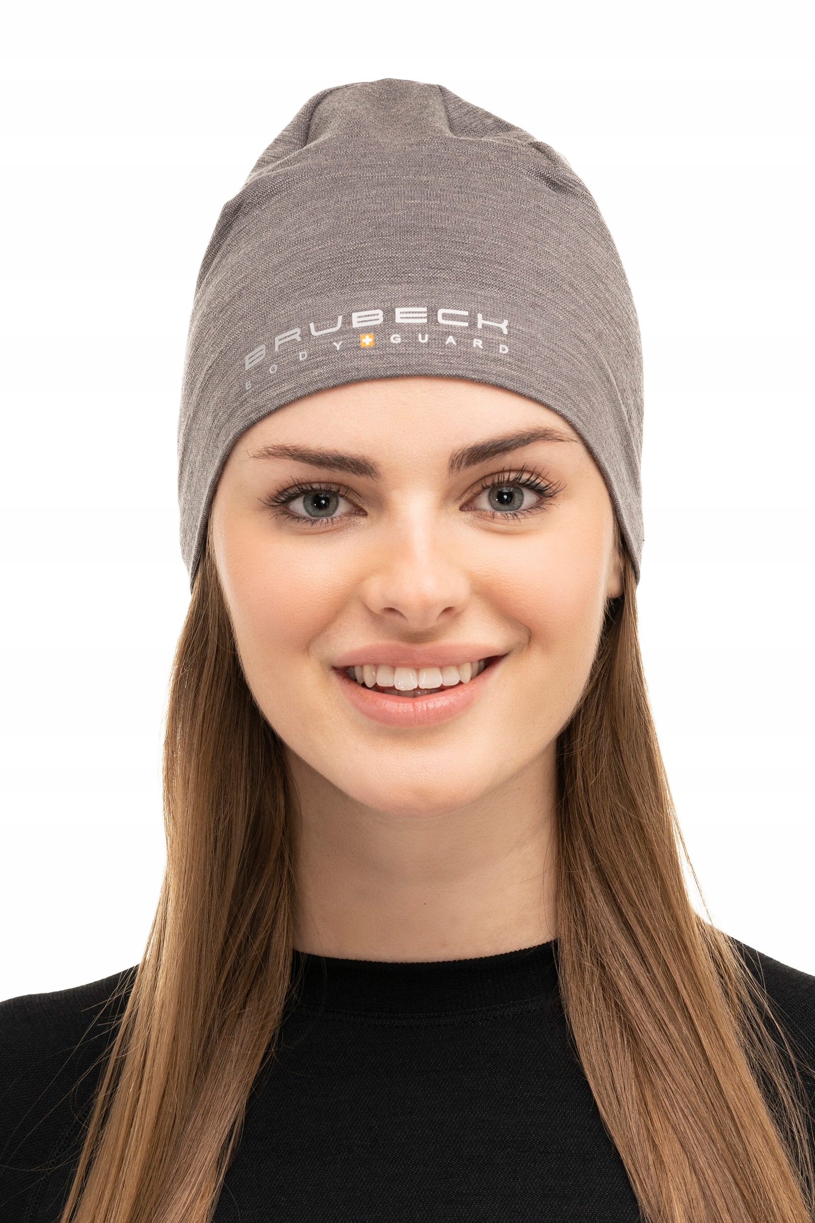 WEŁNIANA CZAPKA NA CO DZIEŃ ZIMOWA CIEPŁA NARCIARSKA BRUBECK EXTREME WOOL Kolekcja Akcesoria / Wool / czapki