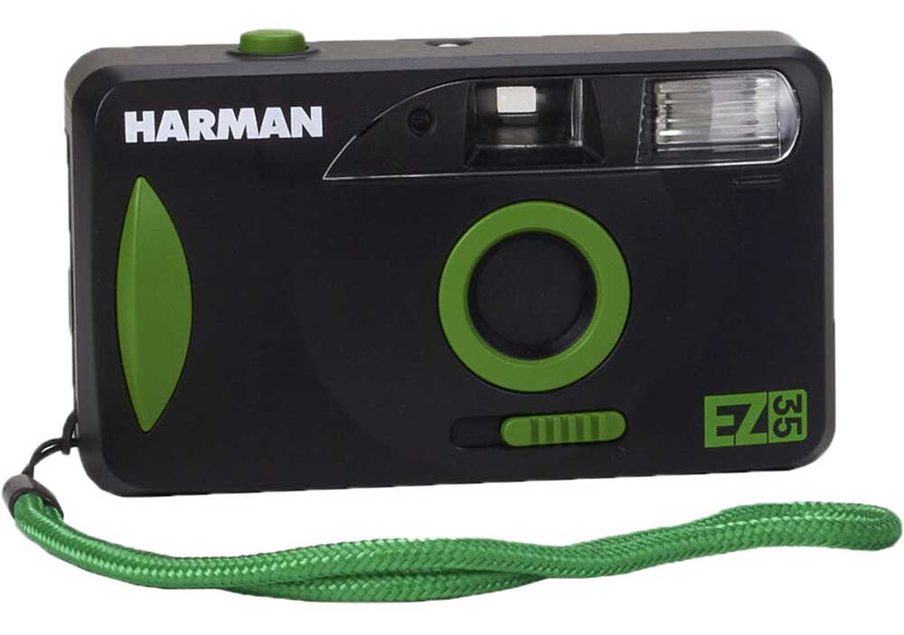 Aparat analogowy Harman EZ-35 film Ilford HP5