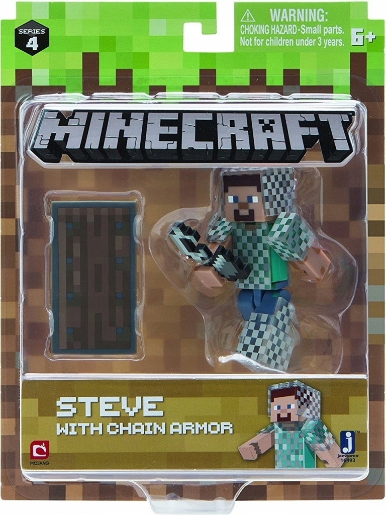 

Minecraft Figurka Steve w Zbroi z Łańcucha