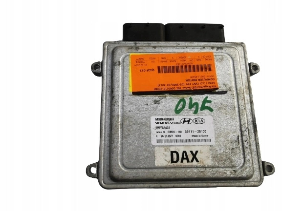 KIA MAGENTIS 2.0B 39111-25100 5WY5242A Computer EC