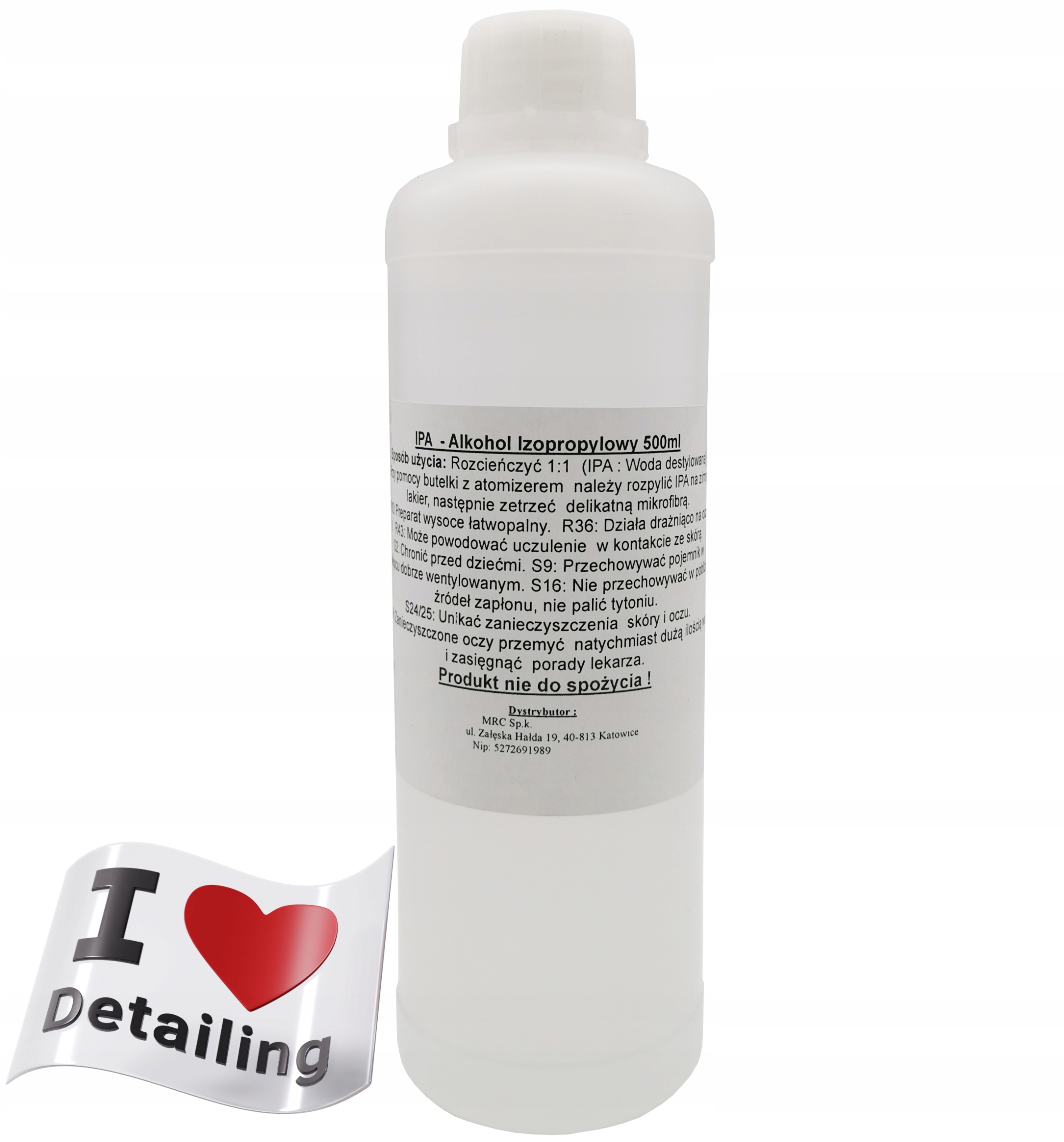 

Ipa Alkohol Izopropylowy 99% odtłuszcza lakier 500