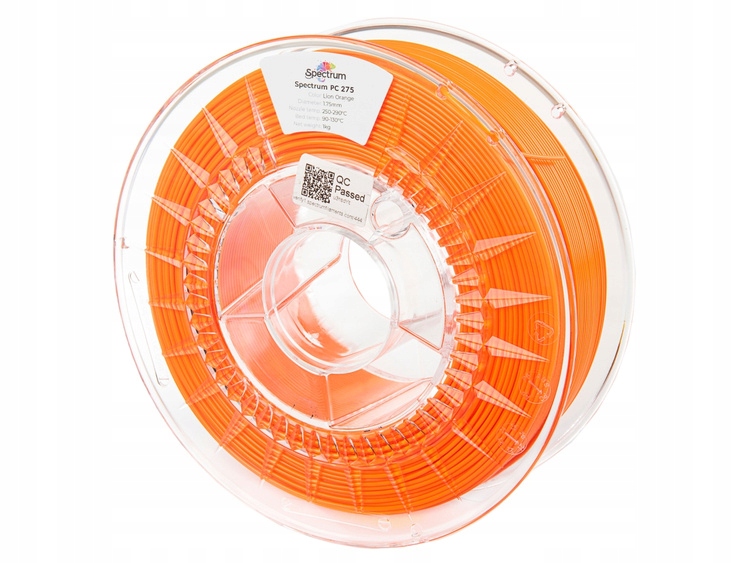 Filament Spectrum Pc 275 1.75 mm Lion Orange 1 kg Oranžový
