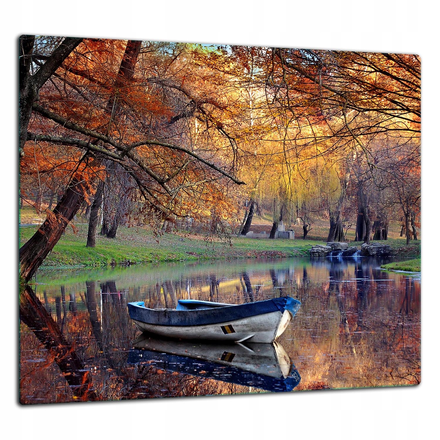 7v1 Skleněná Ochranná Deska Panel Lepidlo 65x60 Krajina