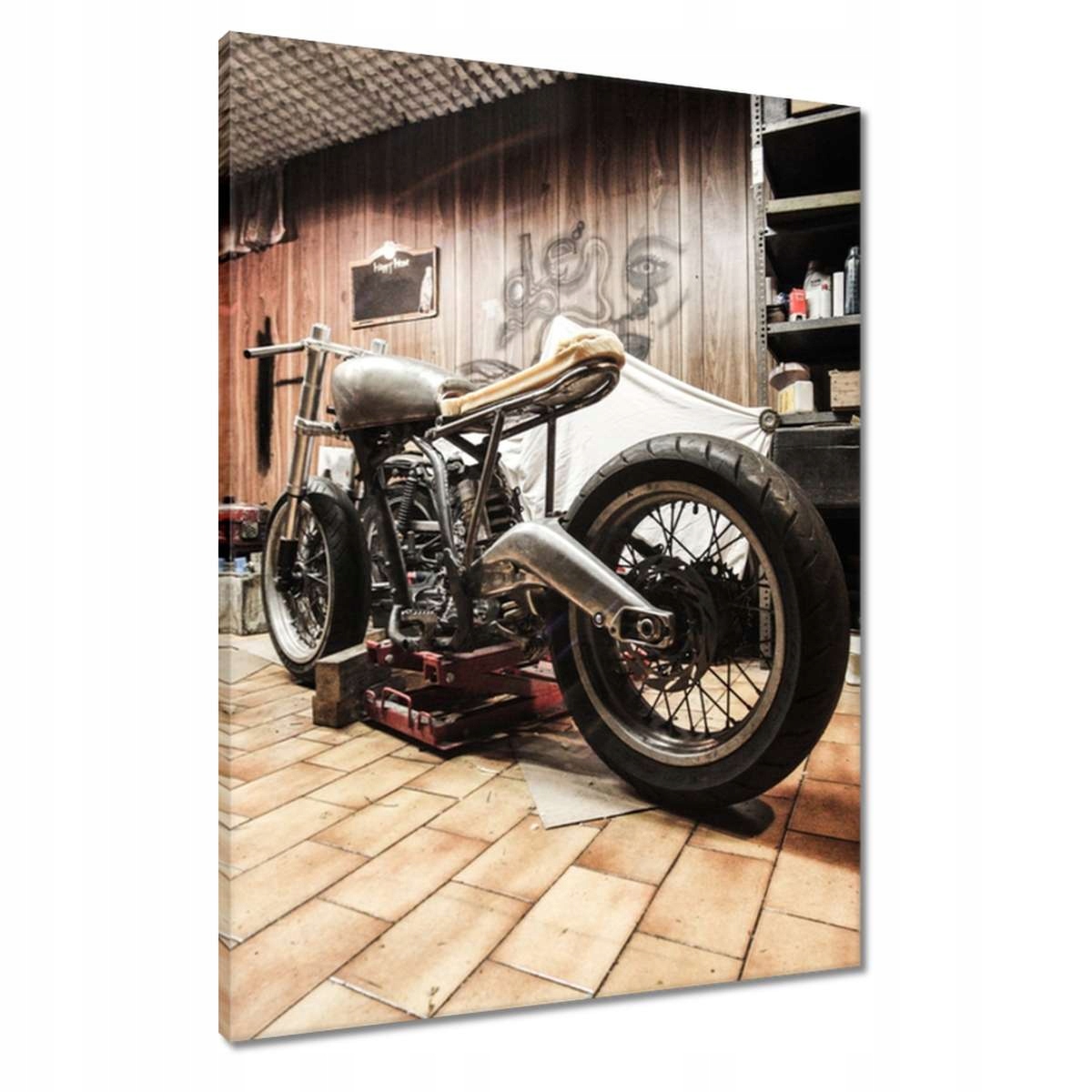 Obrazy 60x80 Renovace motocyklu