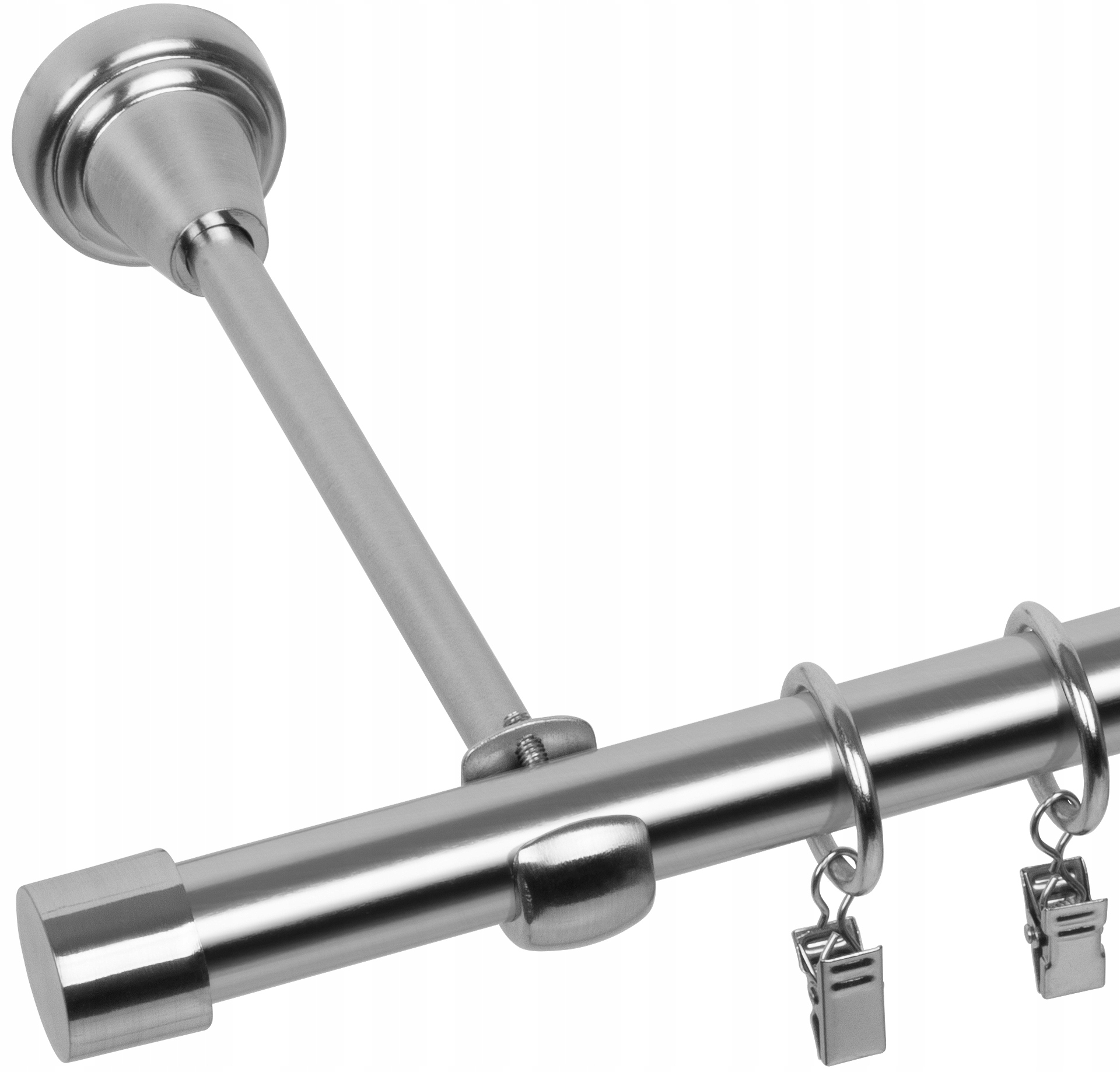 KARNISZ POJEDYNCZY 140 CM 19 MM SMART METALOWY 3 KOLORY RENA