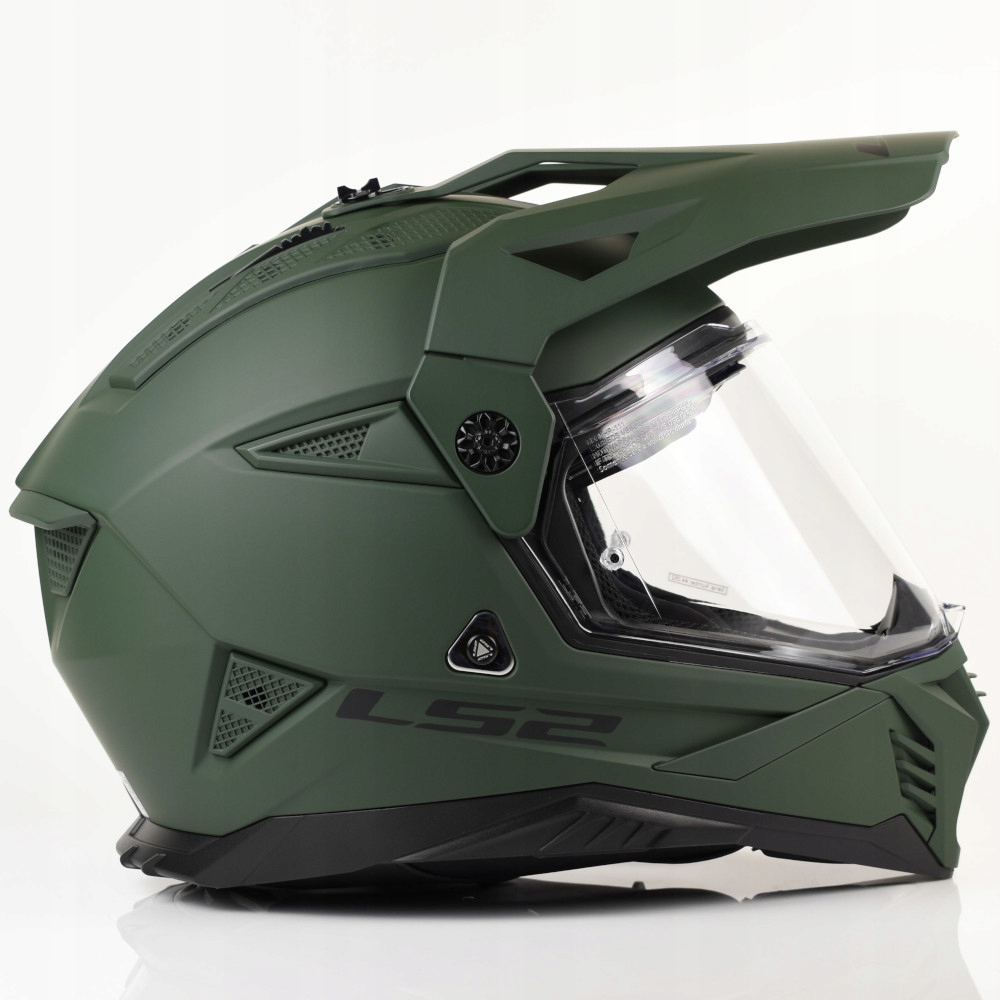 Kask motocyklowy LS2 MX702 Pioneer II Solid M. Mil. Gr. XS Producent LS2