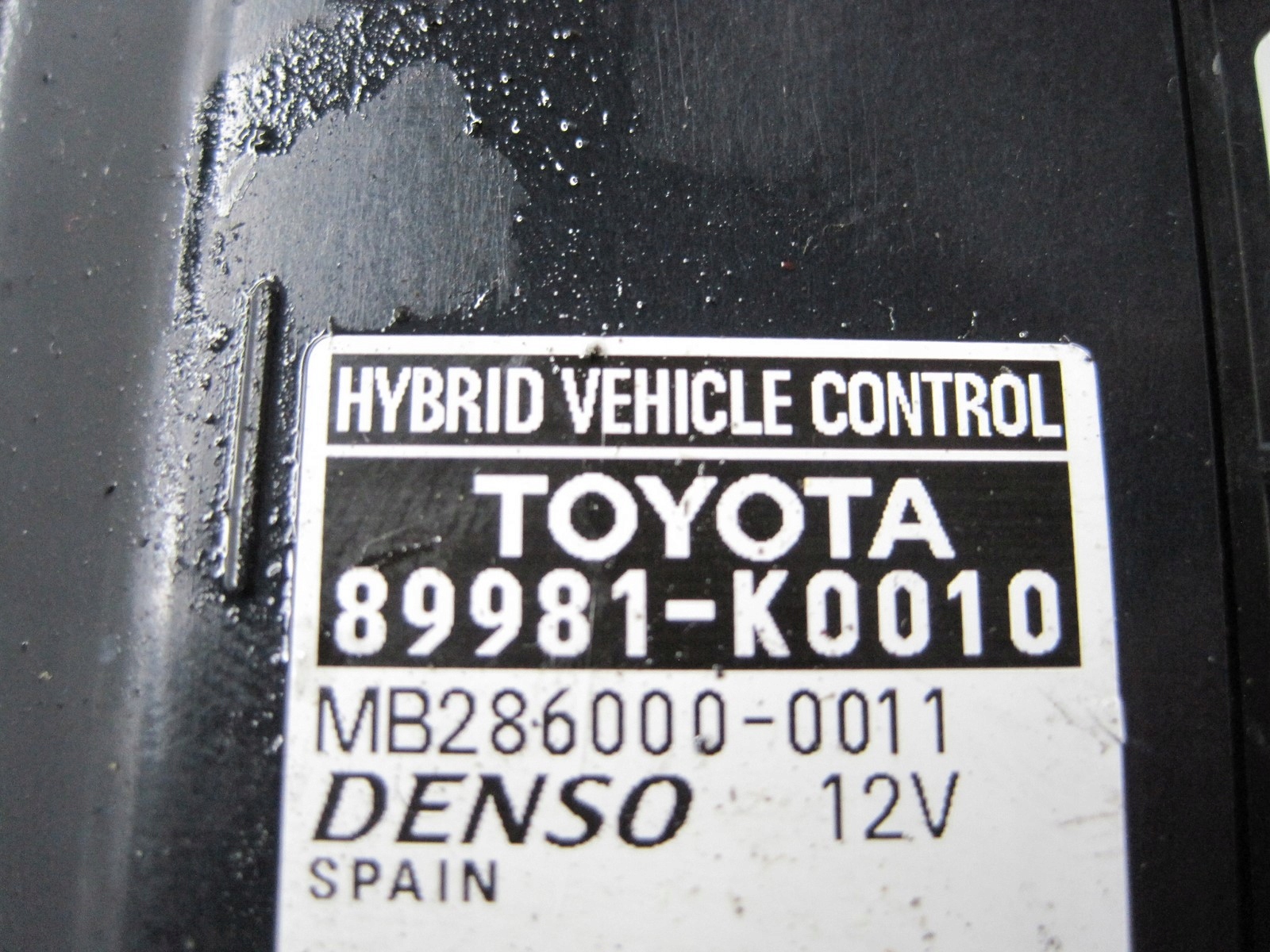 Moduł sterownik baterii Toyota Yaris IV 89981-K0010 Producent Toyota OE