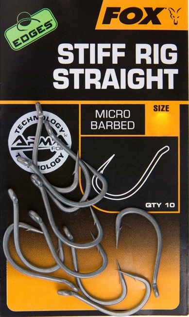 

Haczyki Fox Stiff Rig Straight Bezzadziorowe 8