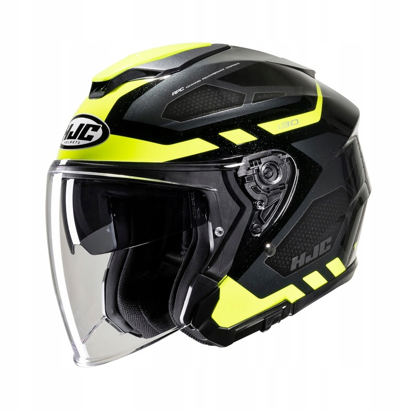 Hjc I30 Aton Black/yellow Motocyklová prilba Na Darček