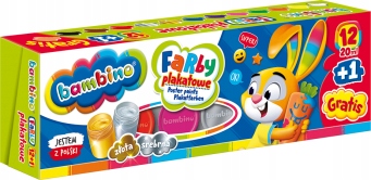 

Farby Plakatowe Bambino 20ML Szkolne