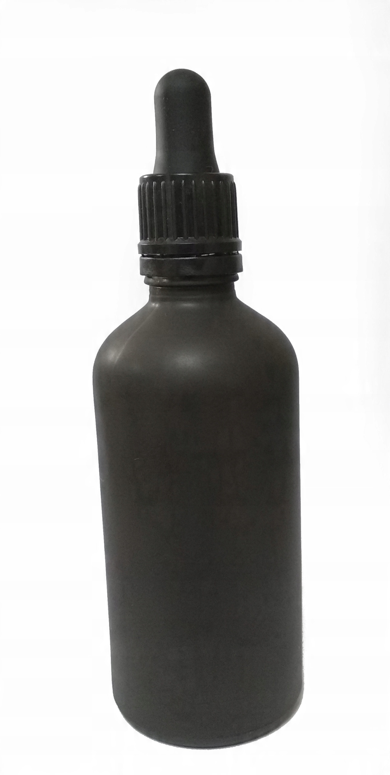 

Pipeta Butelka Szklana 100ml kroplomierz Czarna