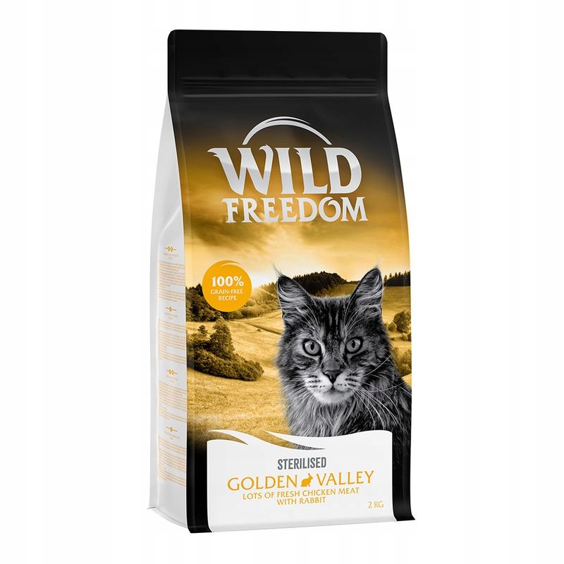 Wild Freedom Adult "Golden Valley" Sterilised, królik 2 kg