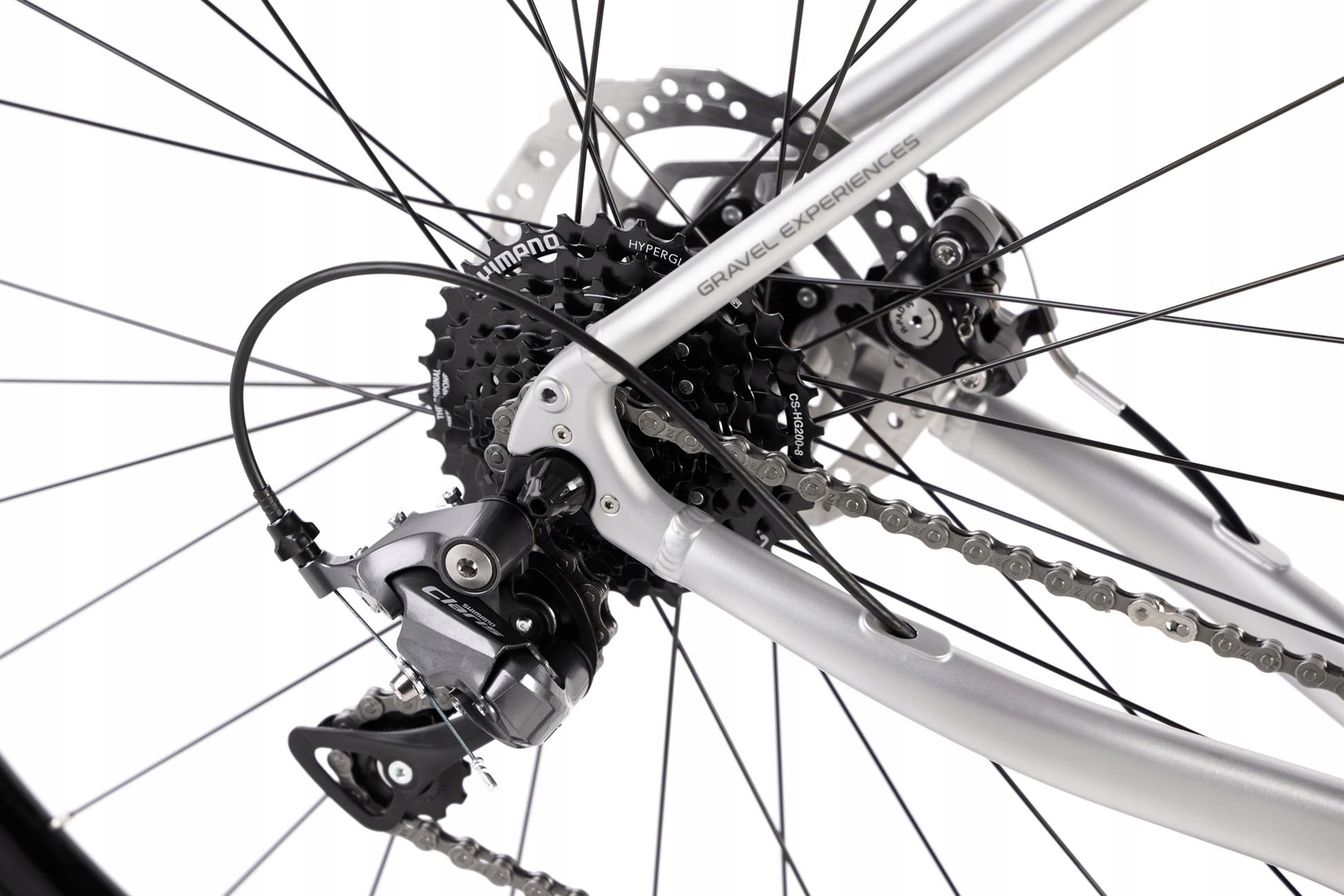 28540378-B - 54 M Rower ROMET Aspre 1 srebrno-czerwony Marka Romet