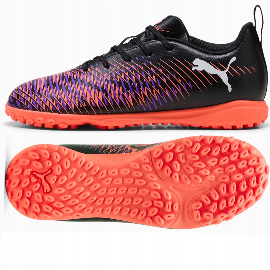 Puma Future 8 Play Tt Jr (36) Buty Dziecięce Czarny Turf