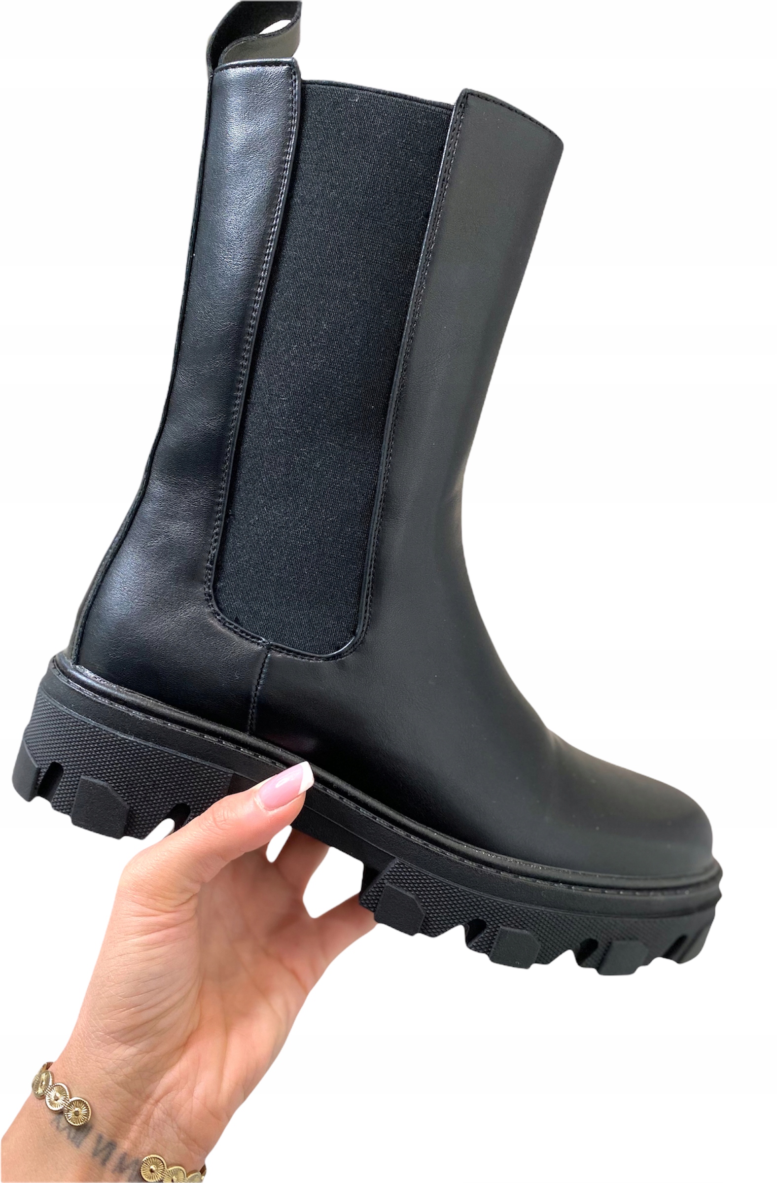 BOTKI TRAPERY ROSS SNEAKERSY 39 czarne workery