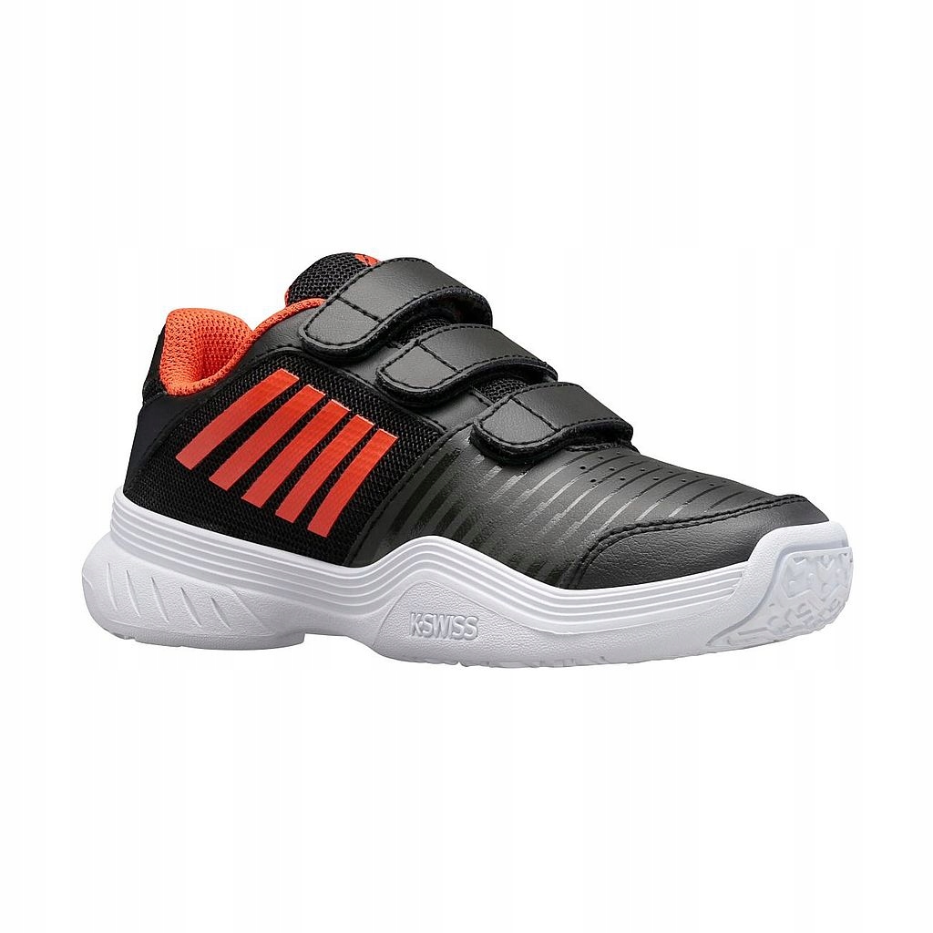 Dětské tenisové boty K-swiss Court Express Strap Omni Kid Černé 28