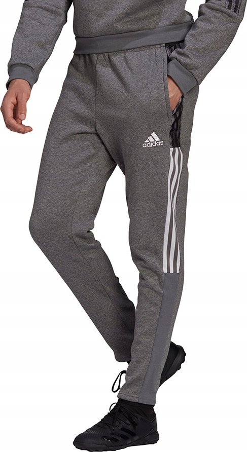SPODNIE MĘSKIE ADIDAS TIRO 21 SWEAT SZARE GP8802