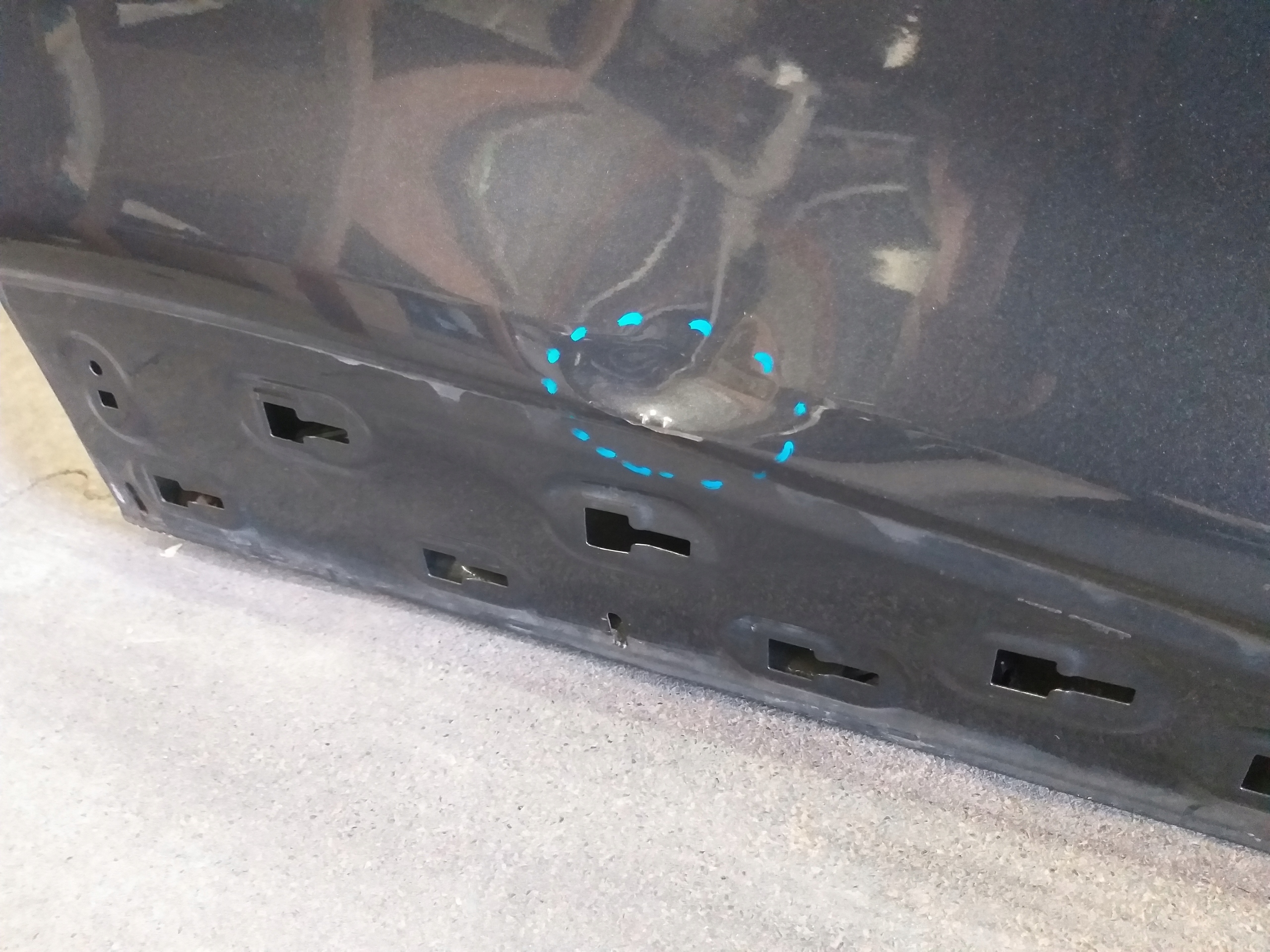 DRZWI TYŁ LEWE RENAULT CLIO IV 4 Strona zabudowy tył - lewa